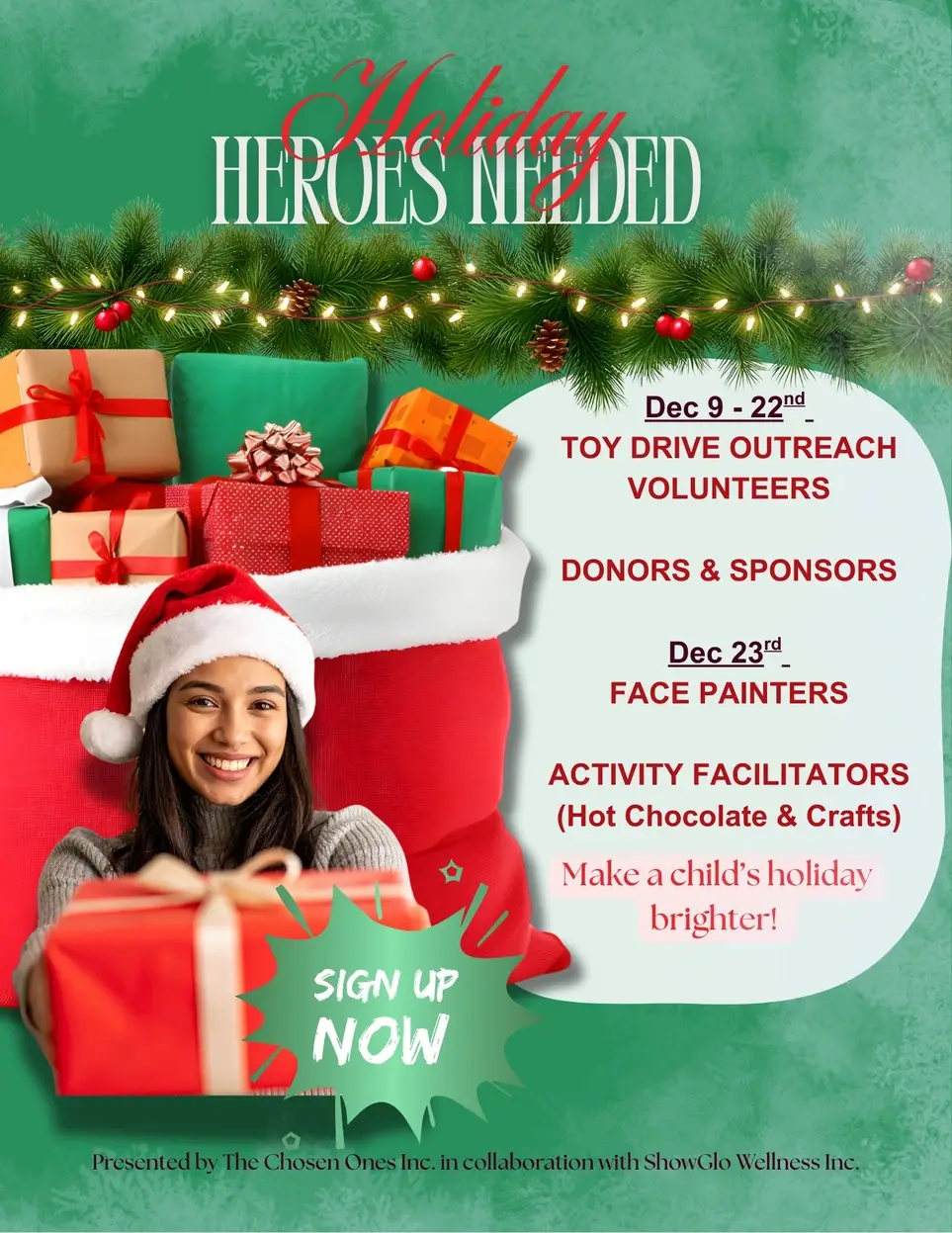Become a Holiday Hero-Support Kids at Our Holiday Skate Event