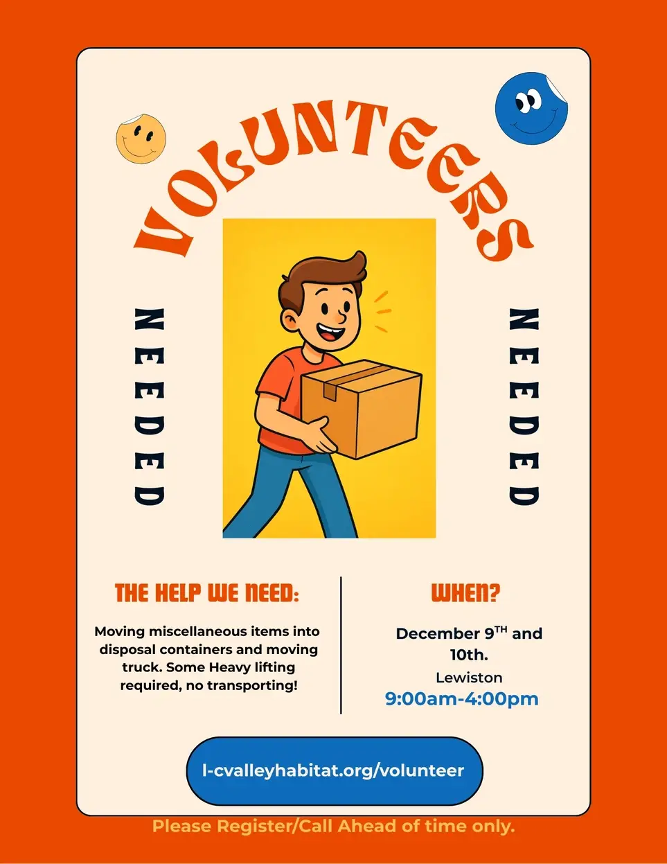 Moving Volunteer