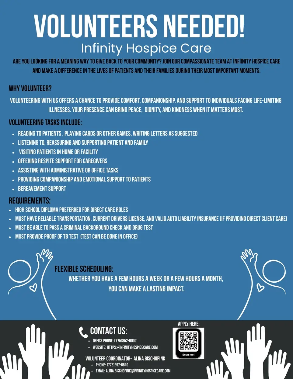 Make Every Moment Count for Someone in Their Final Journey- Volunteer in Hospice