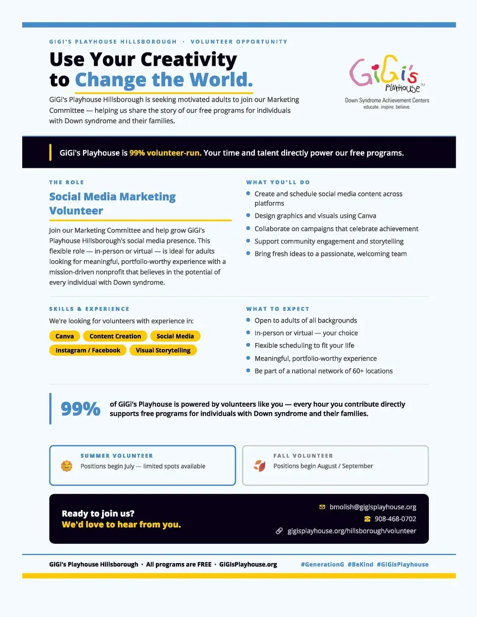 Social Media Marketing Volunteer