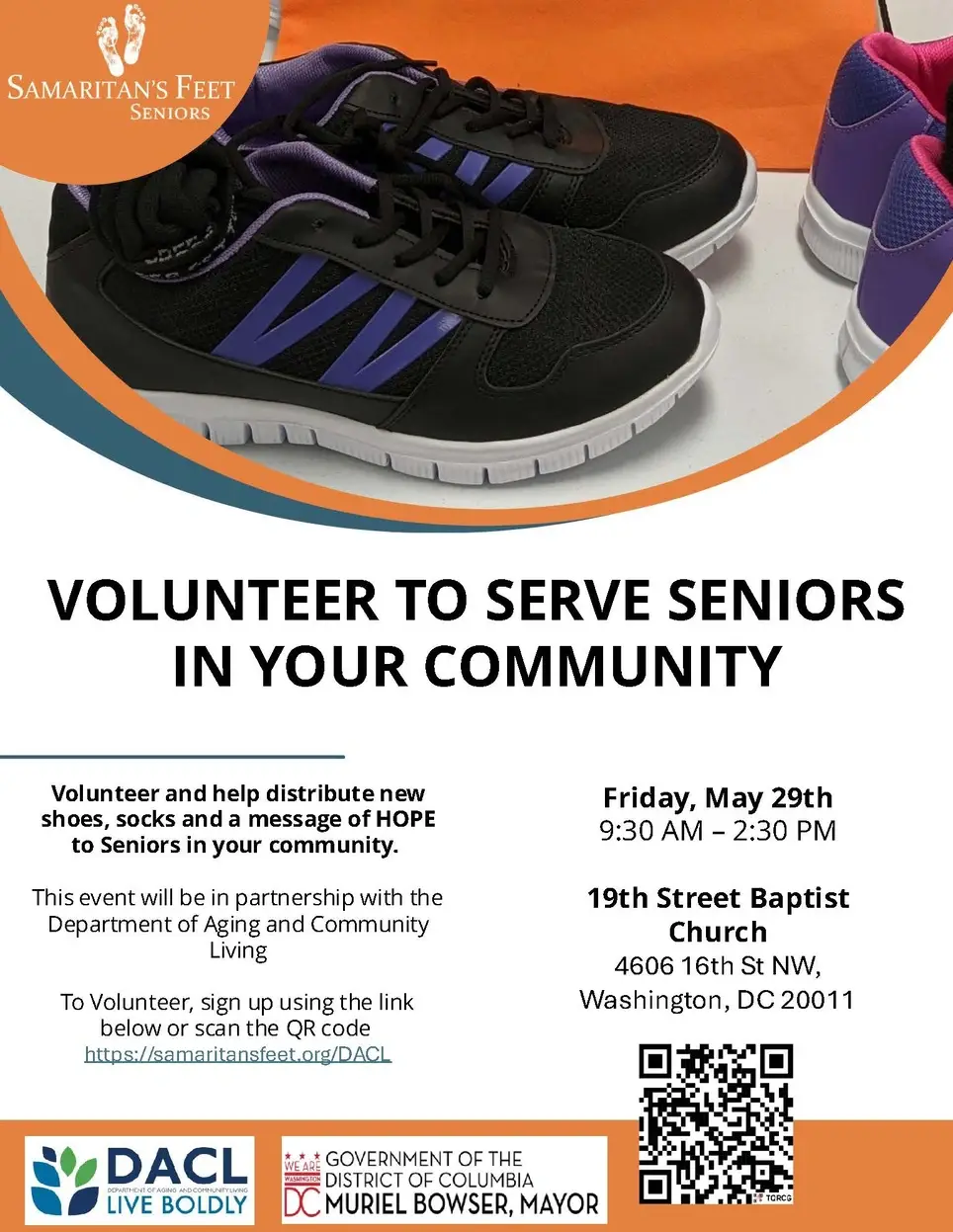 Serve Seniors in Washington DC