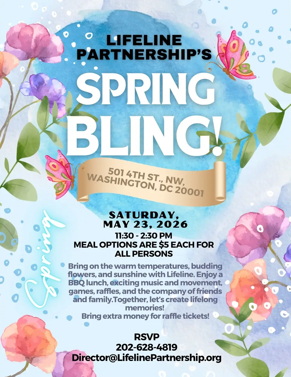 Lifeline Partnership's Spring Bling!