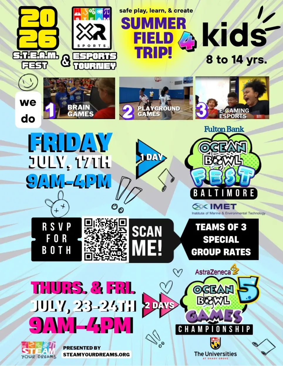 Baltimore Ocean Bowl Fest & STEAM eSports Tournament 2026