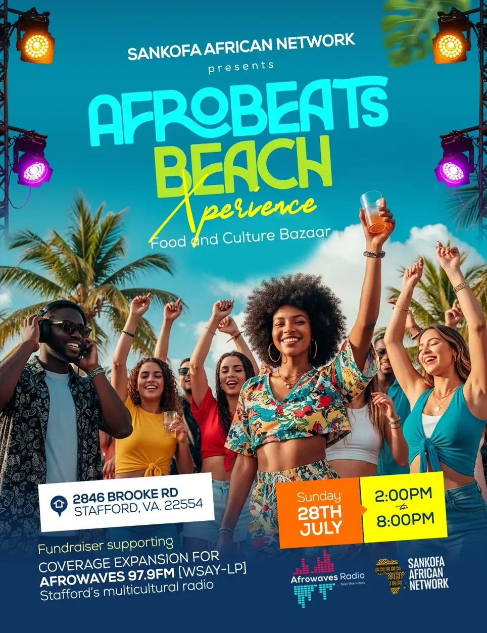 Volunteer at Afrobeats Beach  Xperience in Stafford