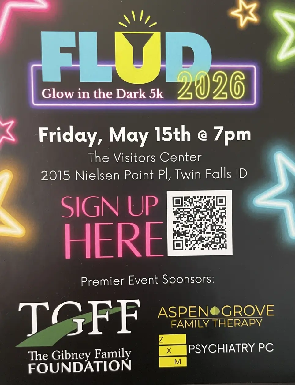 Glow in the Dark 5K Fundraiser for Mental Health Therapy
