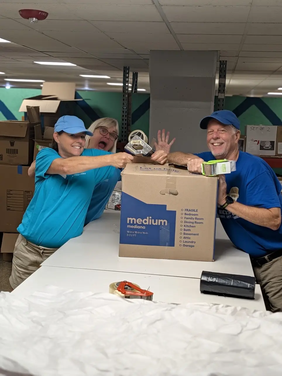Flourish: A Furniture Bank - Packing Team