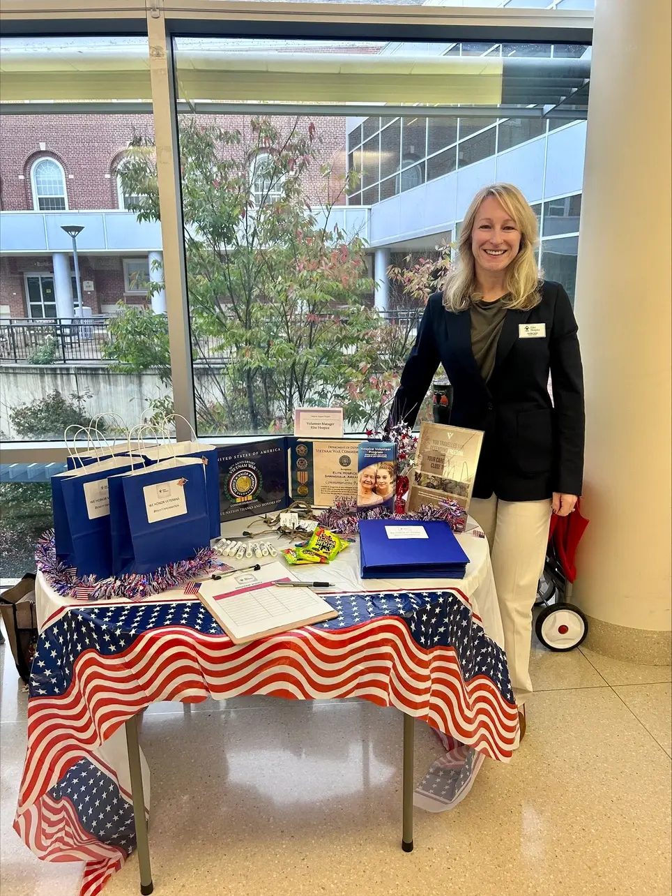 Veteran-to Veteran visitor. Ongoing in NWA