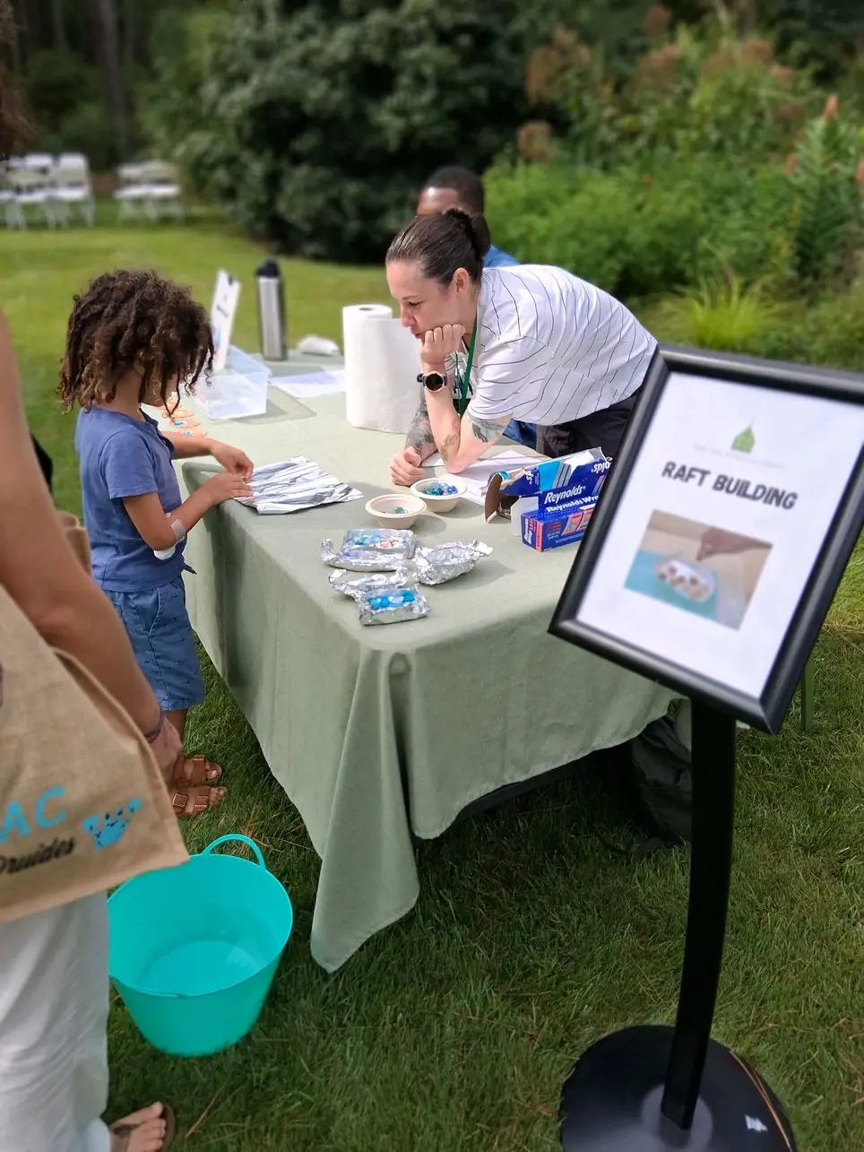It's Pondamania! Volunter for CFBG's Family Art & Play Day