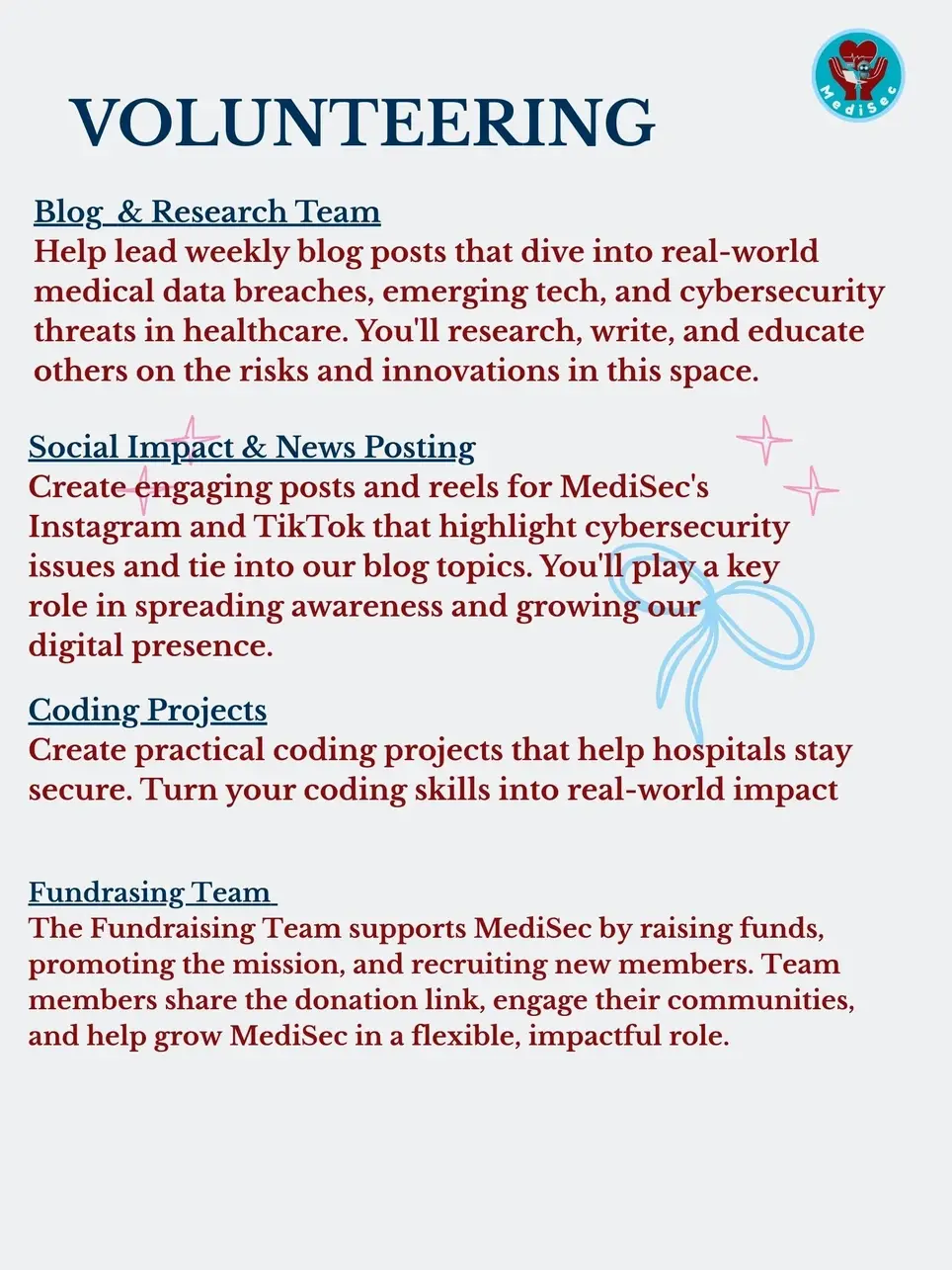 Cybersecurity Education Outreach Volunteer