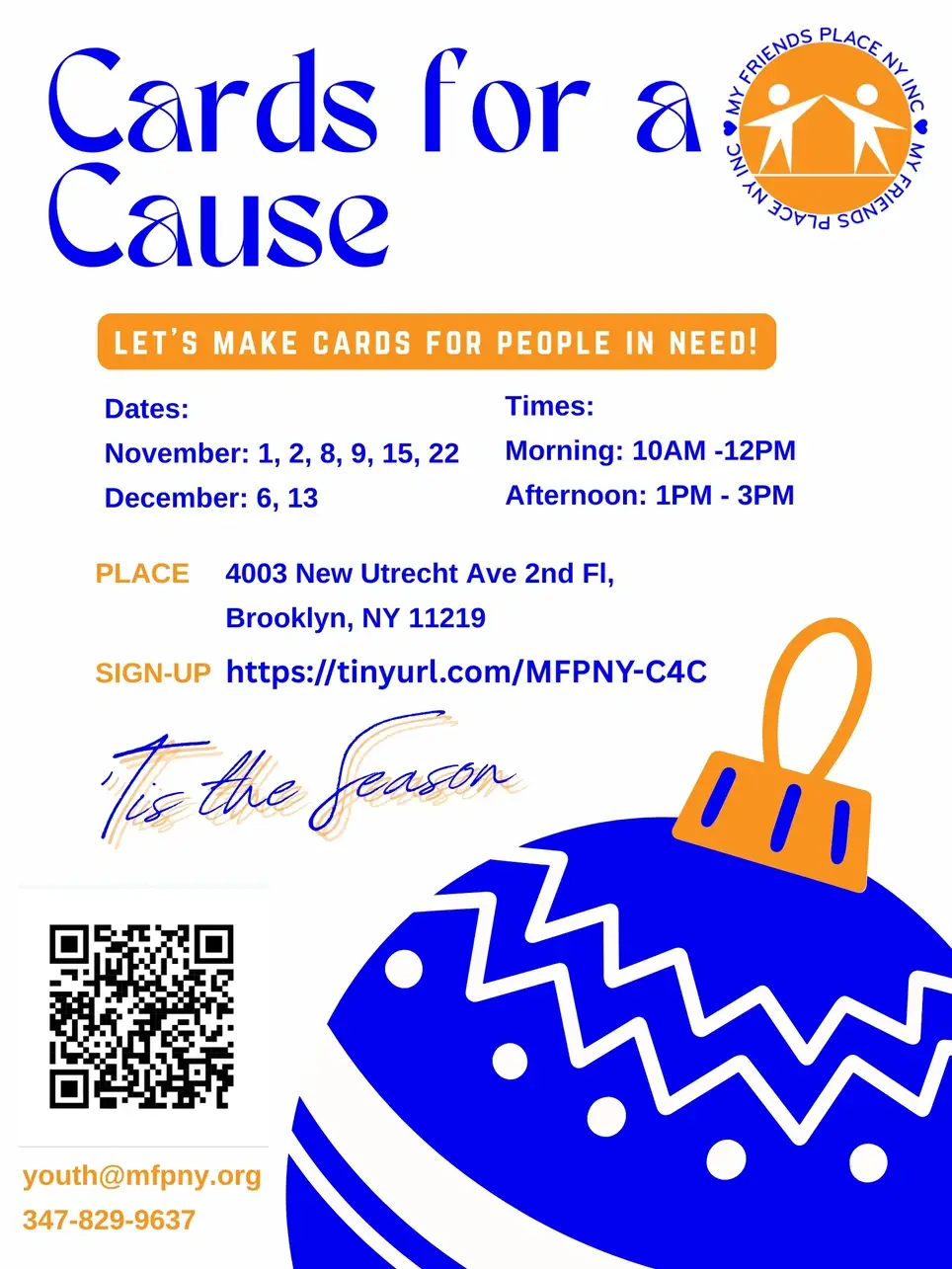 Holiday Card Making Volunteers