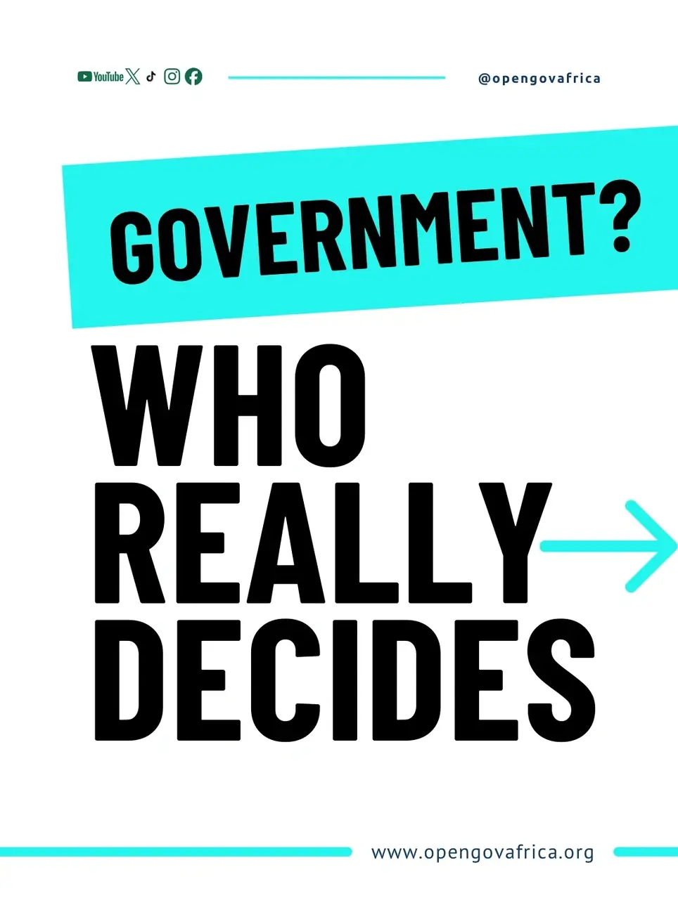 You can become our Head of Marketing (If are passionate about good governance).