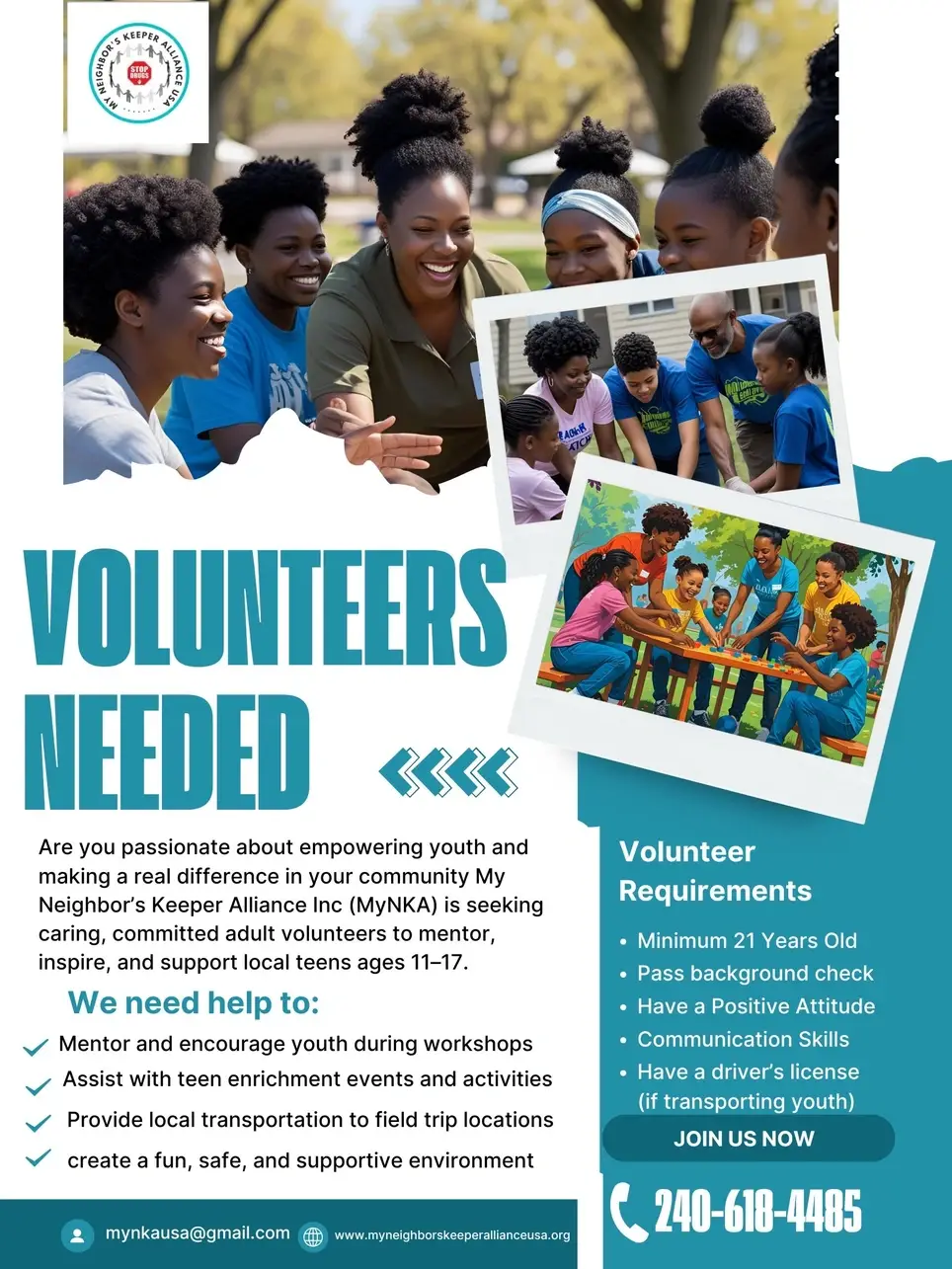 Be the Change: Mentor & Support Local Youth Through EYAME!