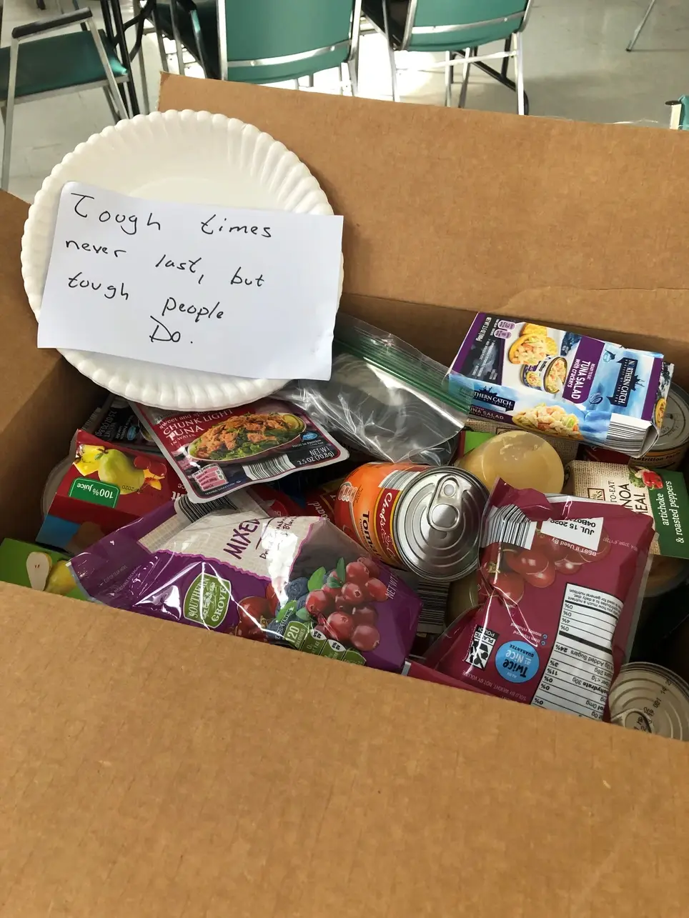 Matthew 25 Food pantry is looking for helping hands on Saturday morning Dec 20