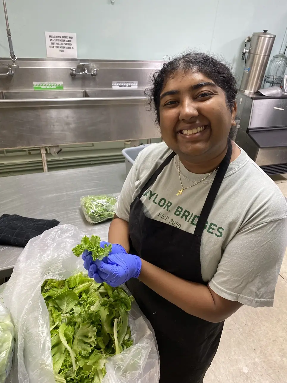 Preparing Meals For The Hungry