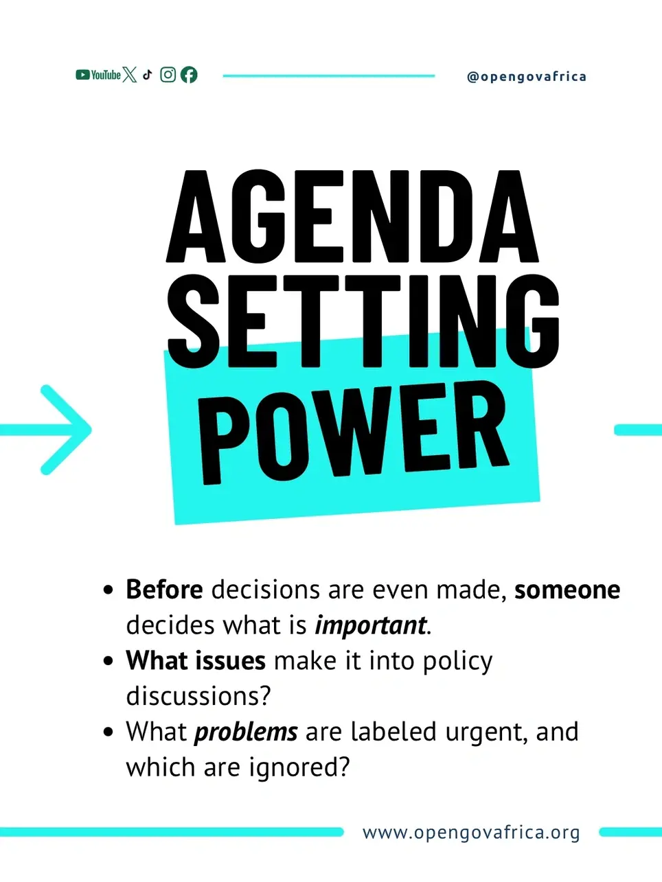 Become our Head of Operations. Help us make a difference in African Governance