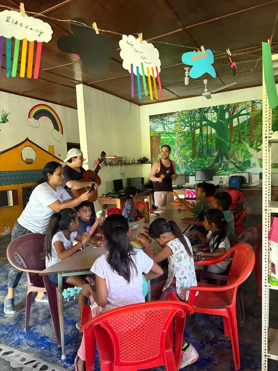 Music teacher volunteer