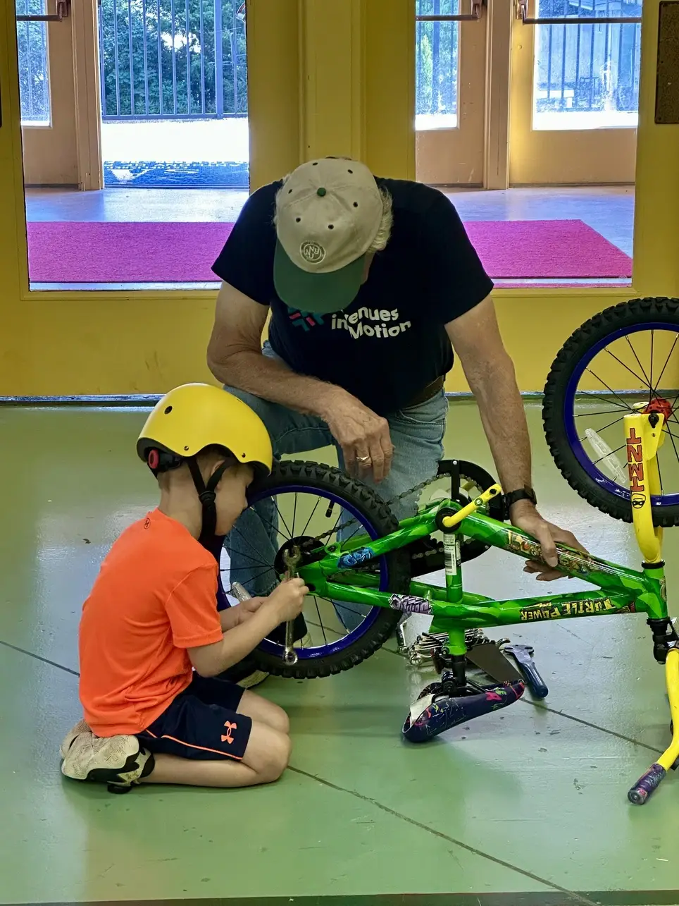 Help Kids Learn to Ride a Bike