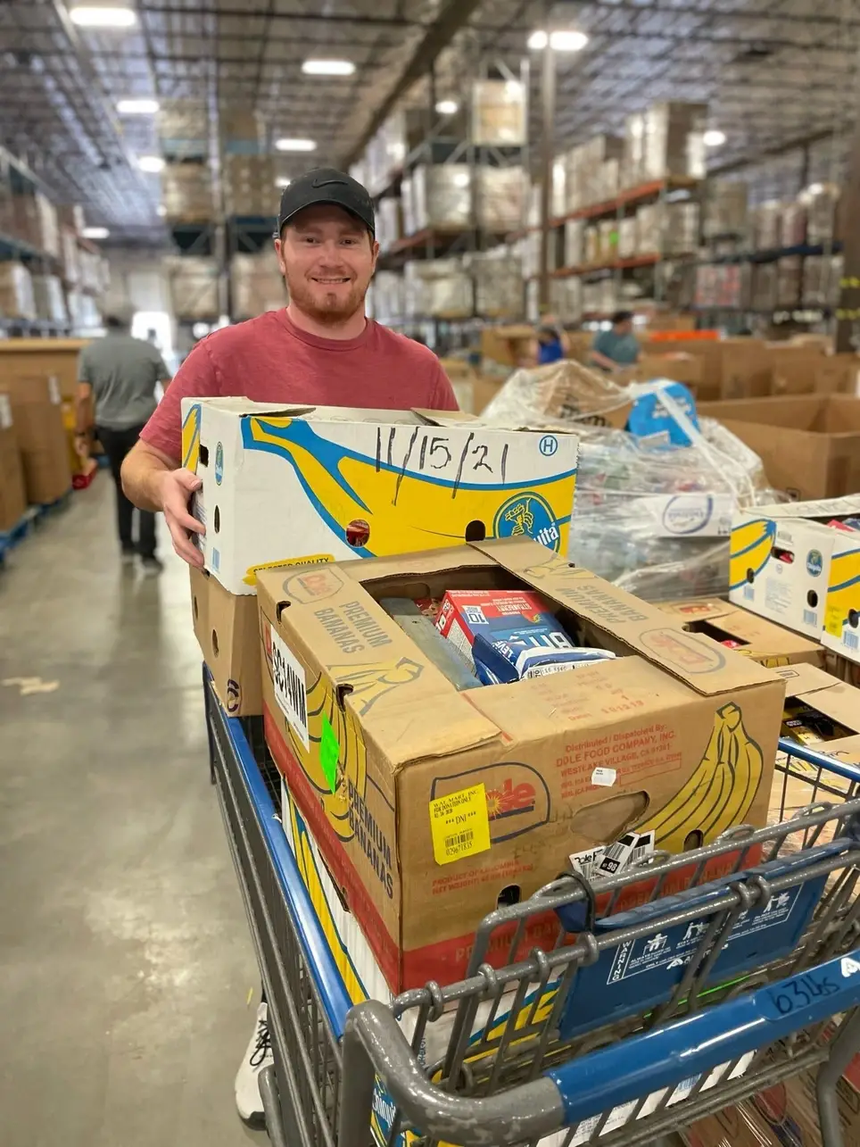 Food Bank Warehouse Volunteer
