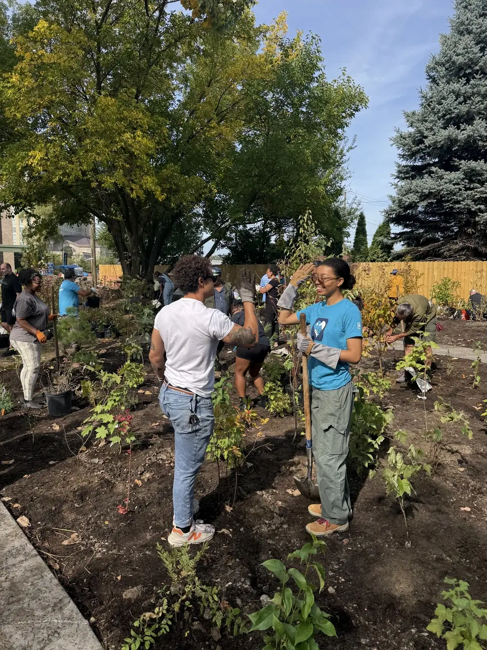Community Gardening at Kintsugi Village (10/28)