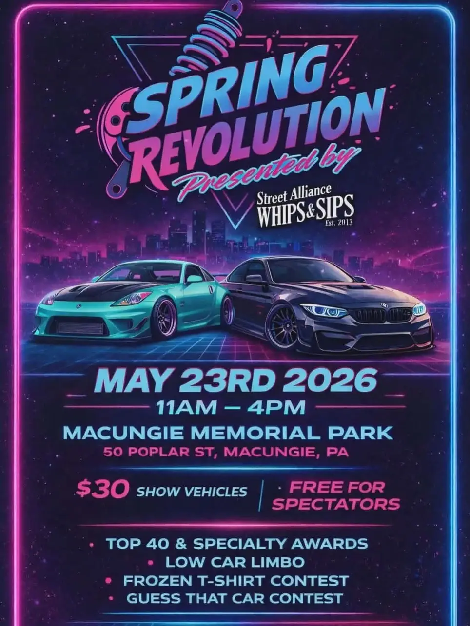 One Time Volunteer Event!!  Spring Revolution