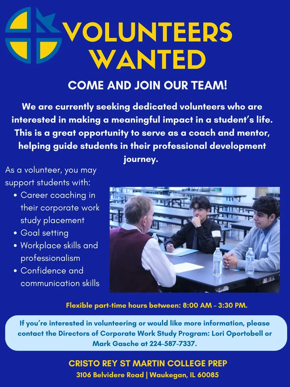 High School Career Readiness Coach/Mentor