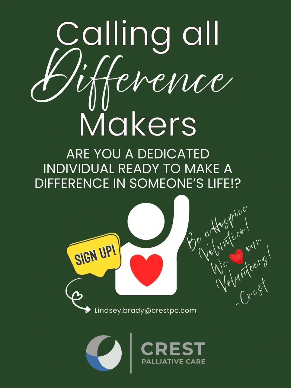 Calling All Difference Makers!