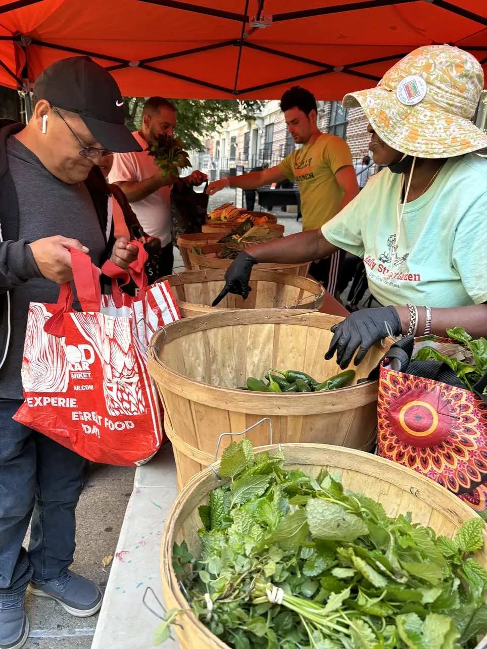 Kelly Street Garden Free Food Distribution