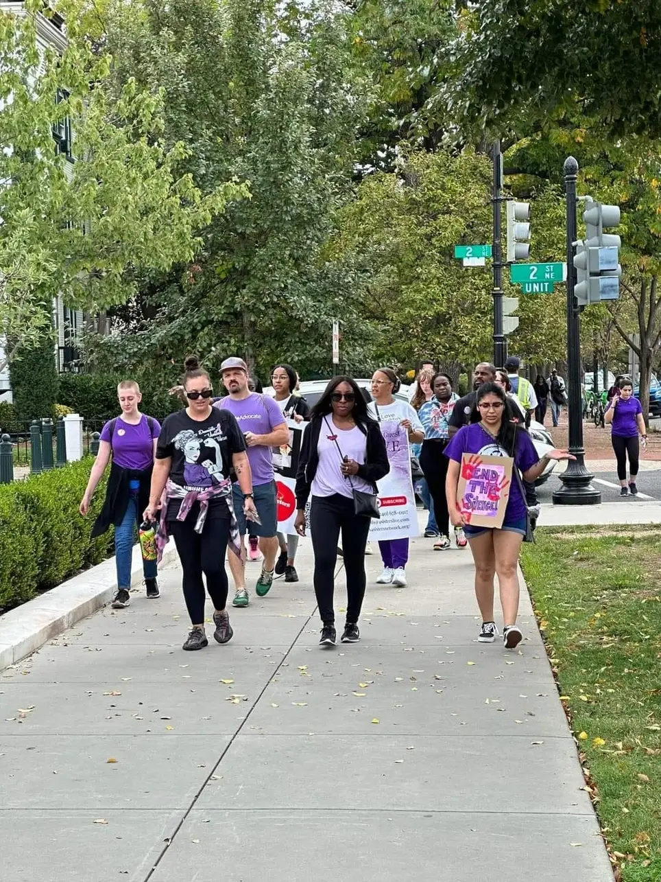 Volunteer Videographer/Photographer for Domestic Violence Awareness Walk-a-thon to the Capitol