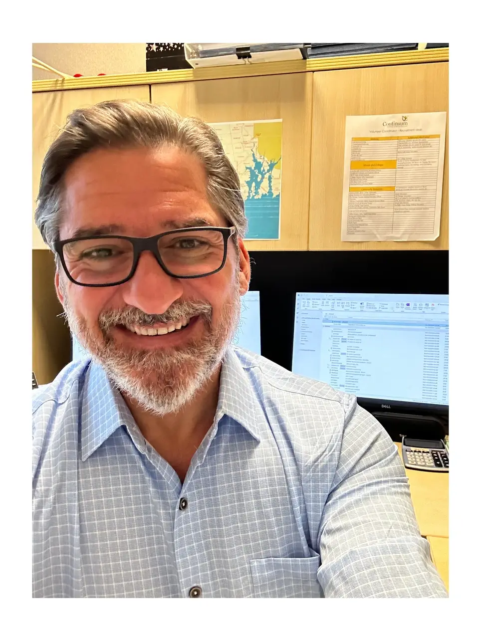 Recruiting volunteers to make visits to patients in Westerly, Portsmouth, Middletown and Newport.