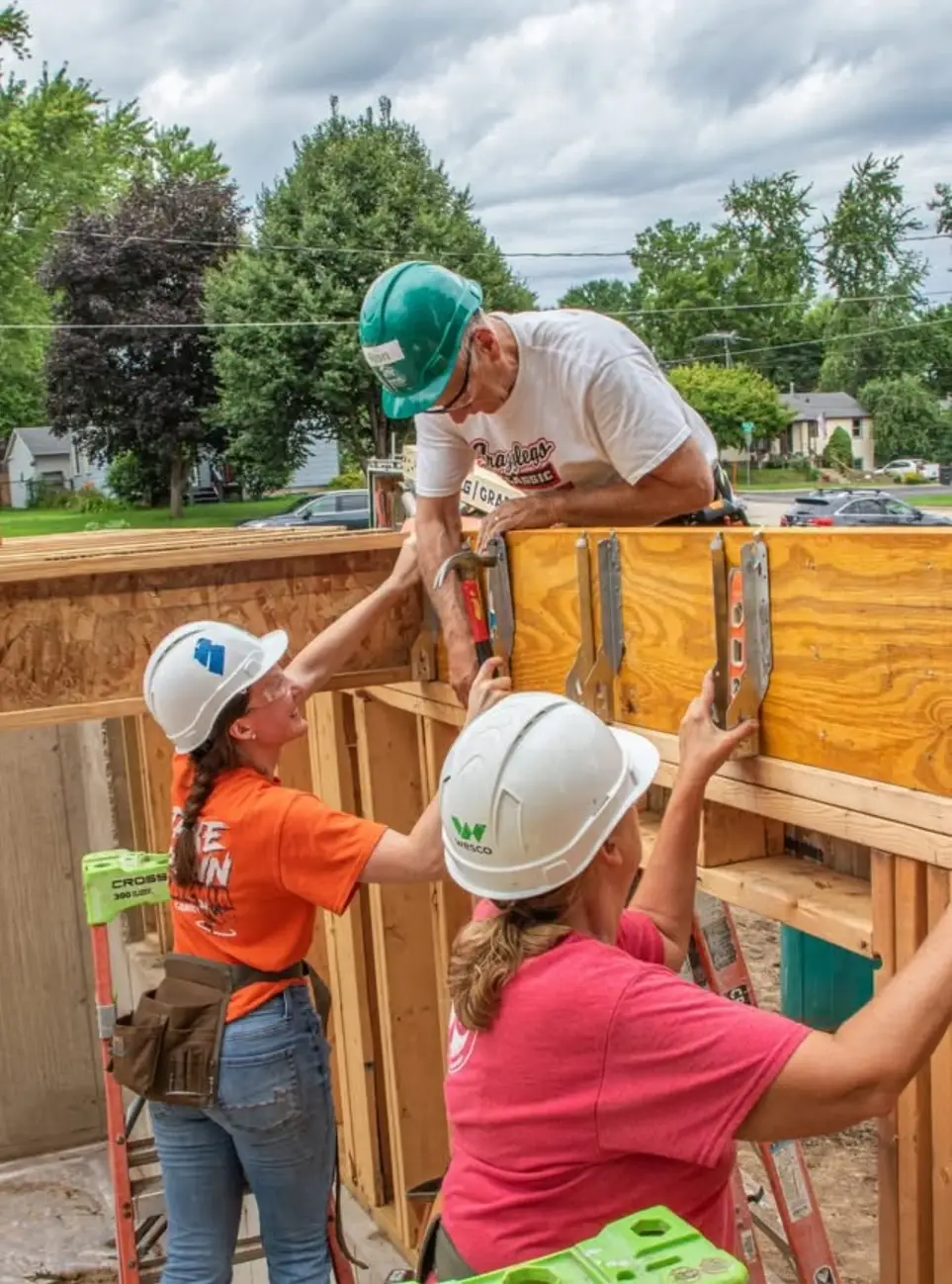 Habitat for Humanity Construction Volunteer - no experience needed