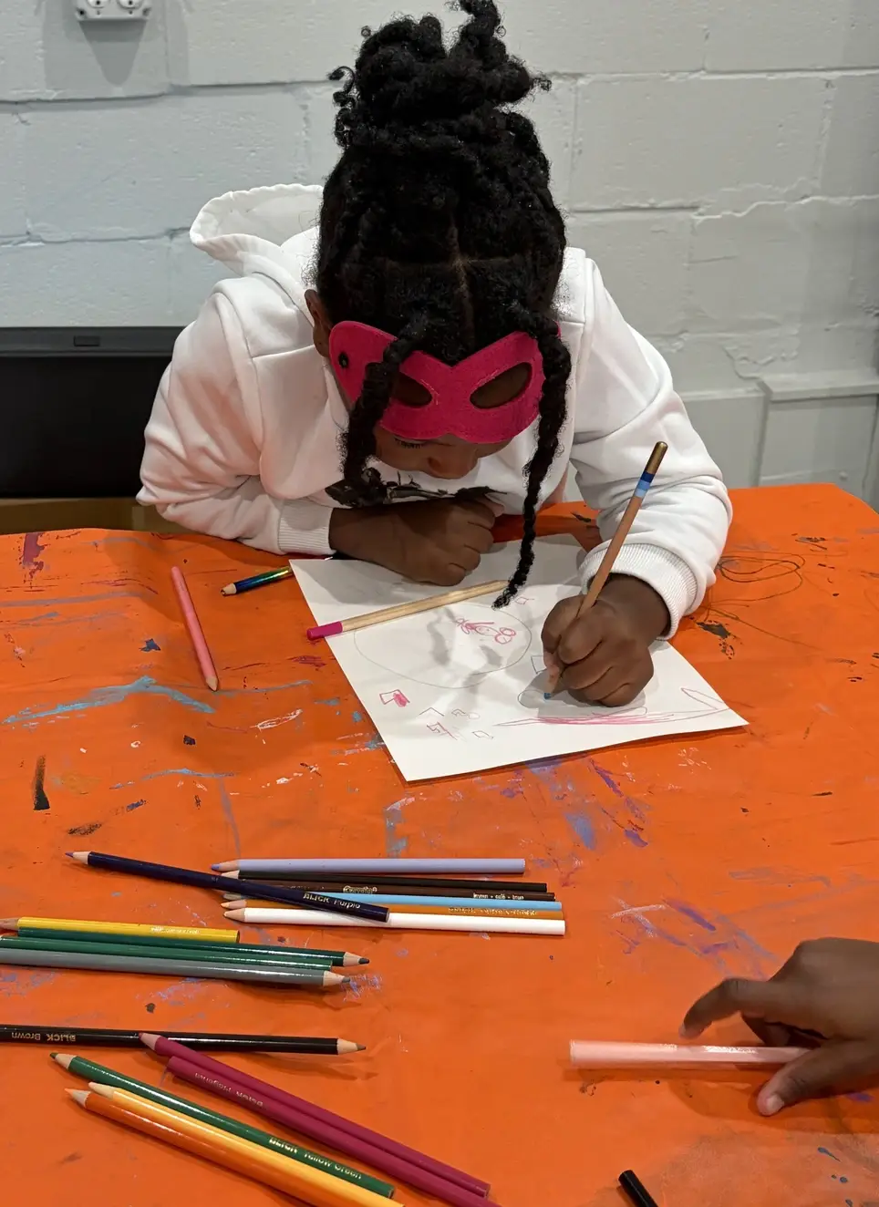Art with Unhoused Children (Mondays, Westside Park)
