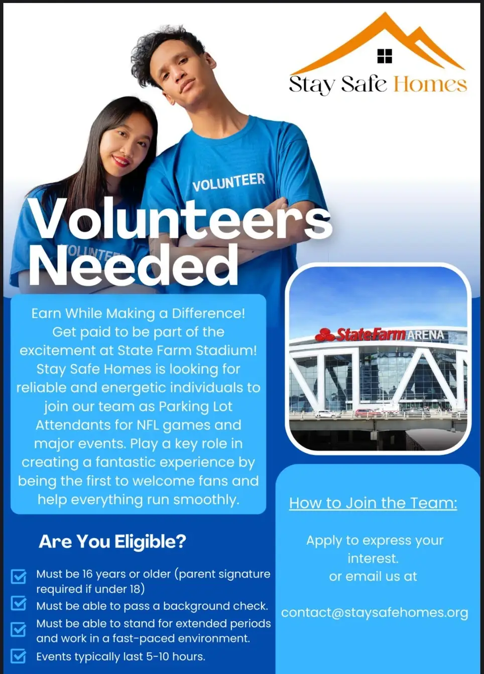 Earn as You Serve: State Farm Stadium