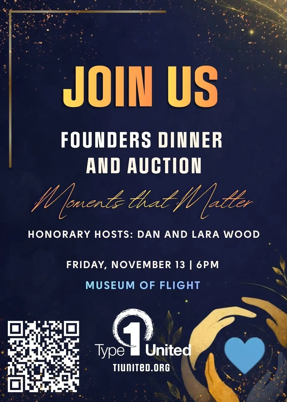 Volunteer at the 2026 Type 1 United Founders Dinner