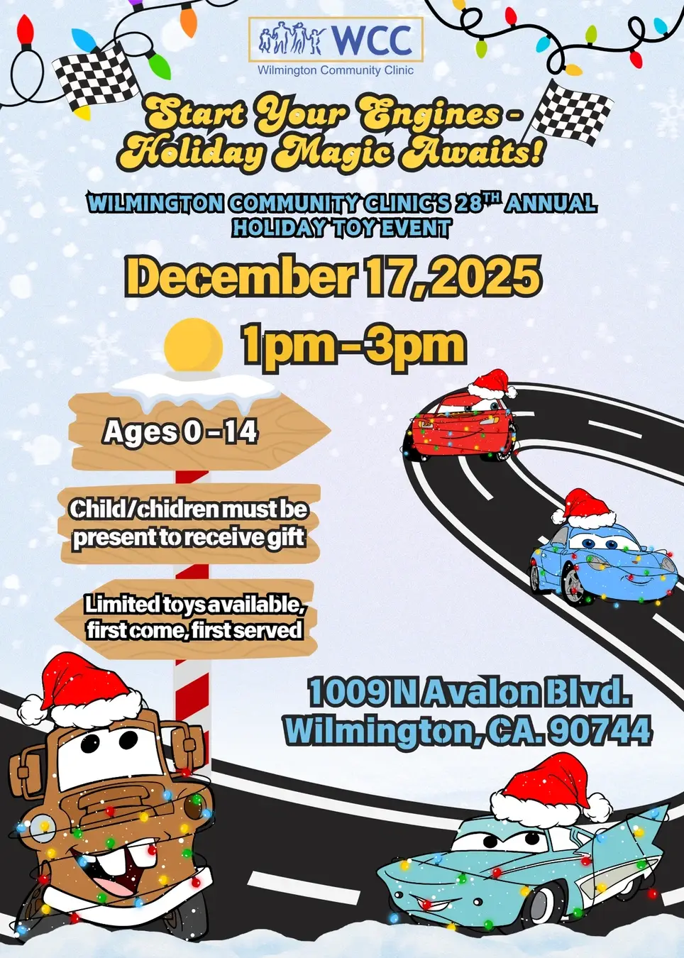 Wilmington Community Clinic's 28th Annual Holiday Toy Event