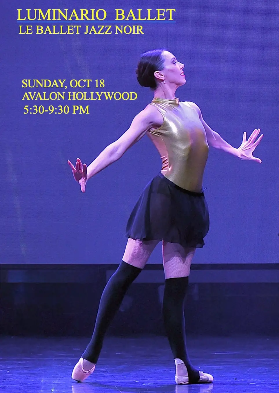 Luminario Ballet Fall Gala Fundraiser 2026 "Le Ballet Jazz Noir"