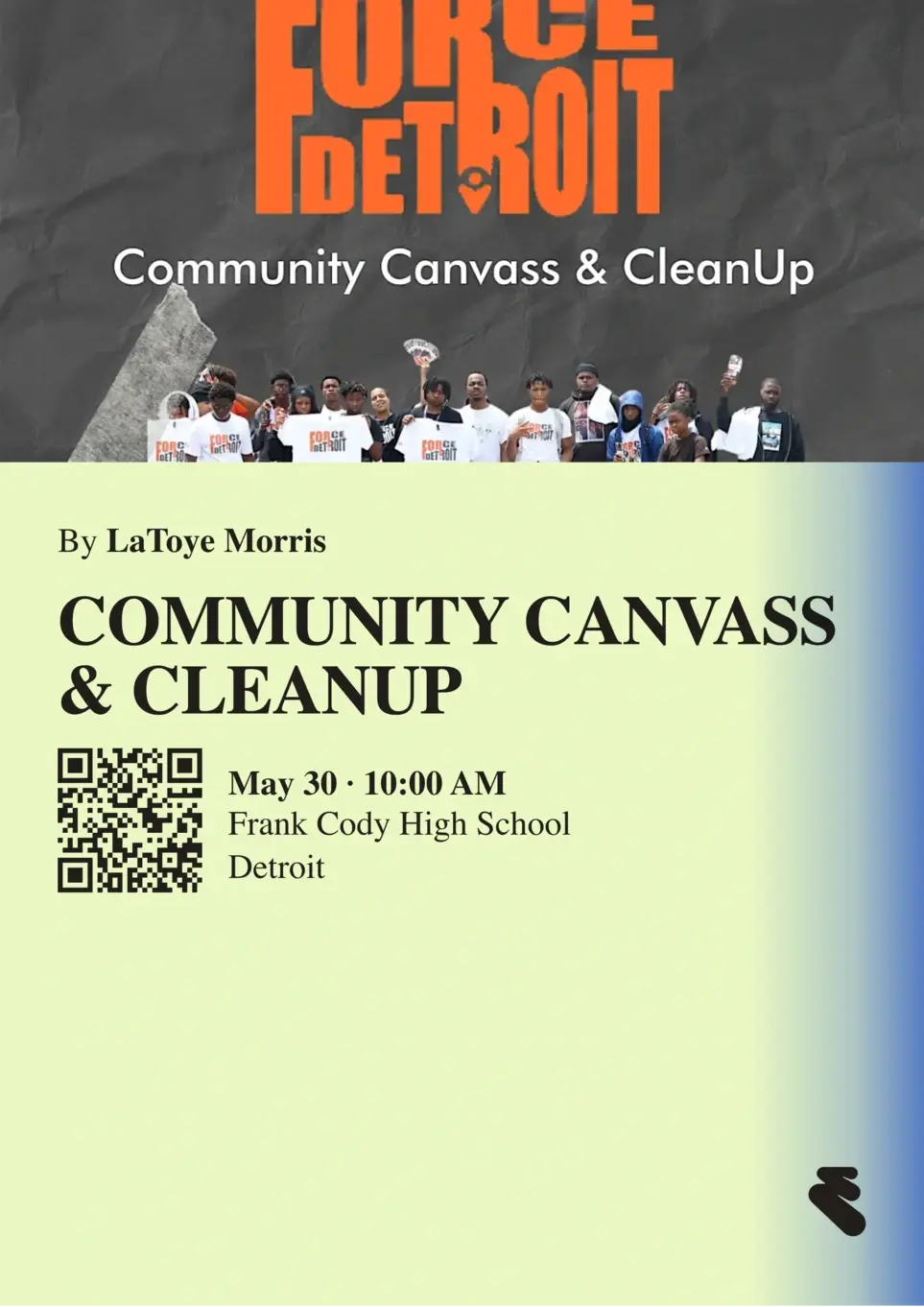 Force Detroit Canvass & CleanUp
