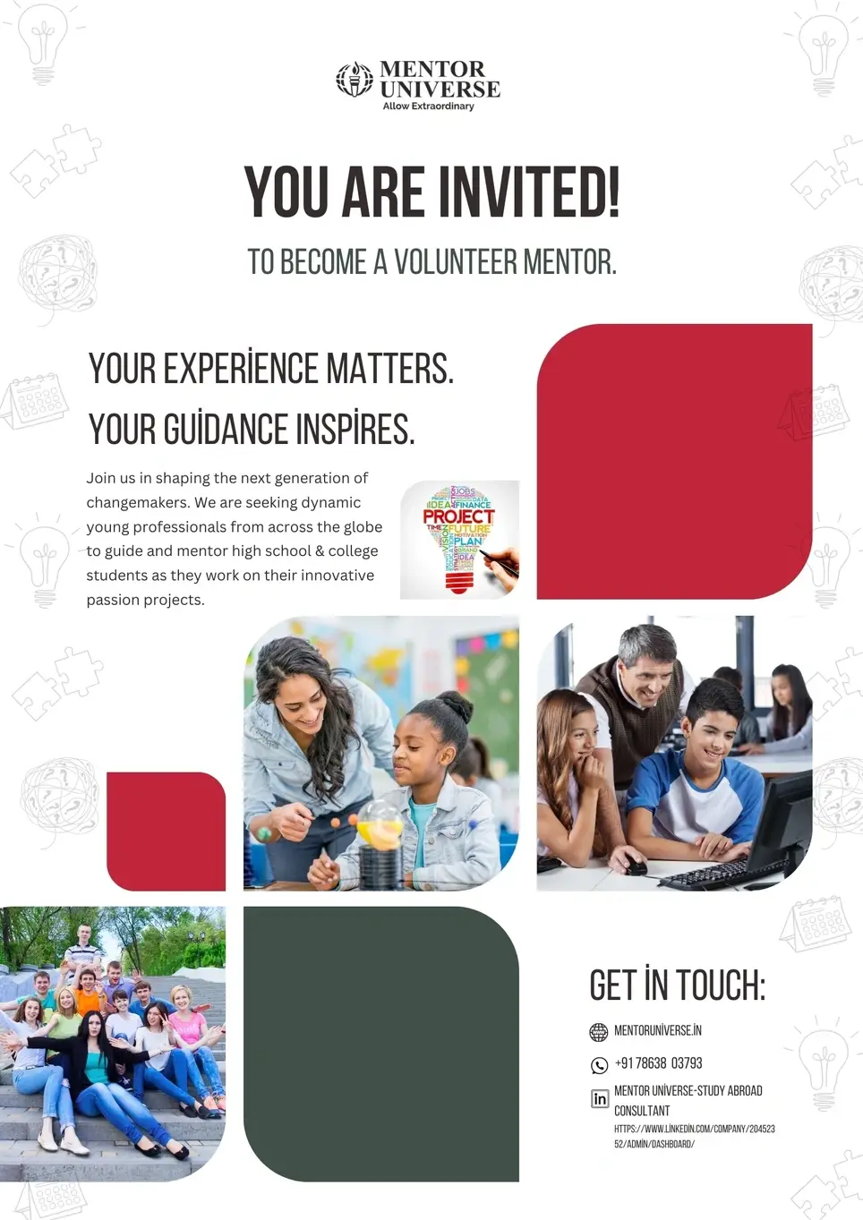 Mentor for Passion Project Competition