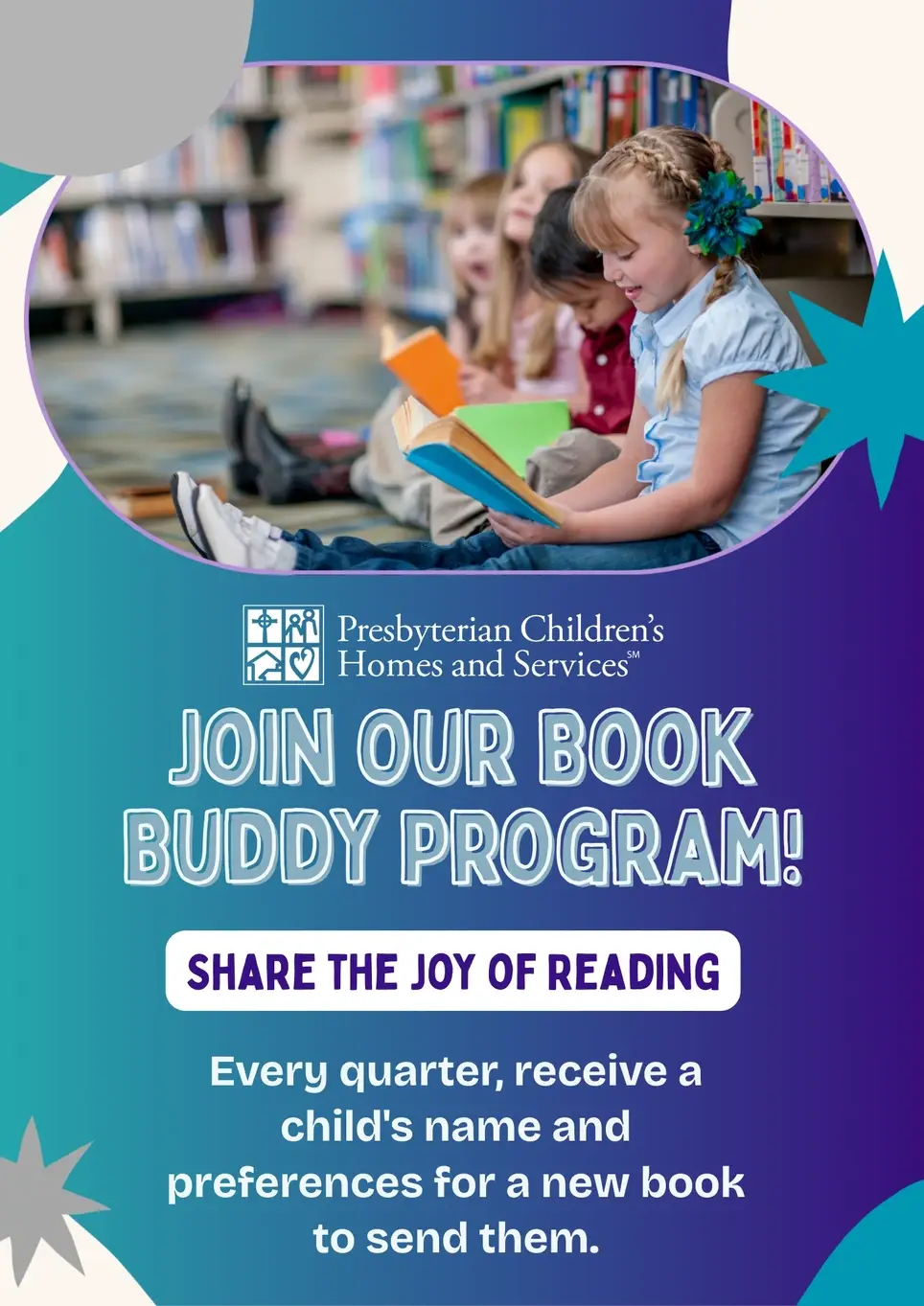Be a Book Buddy for a Child in Need