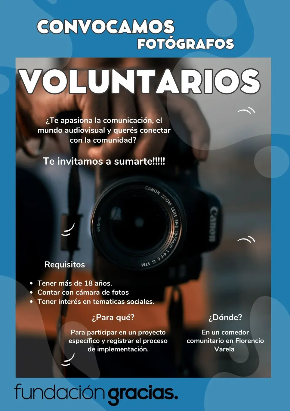 Fotógrafos voluntarios