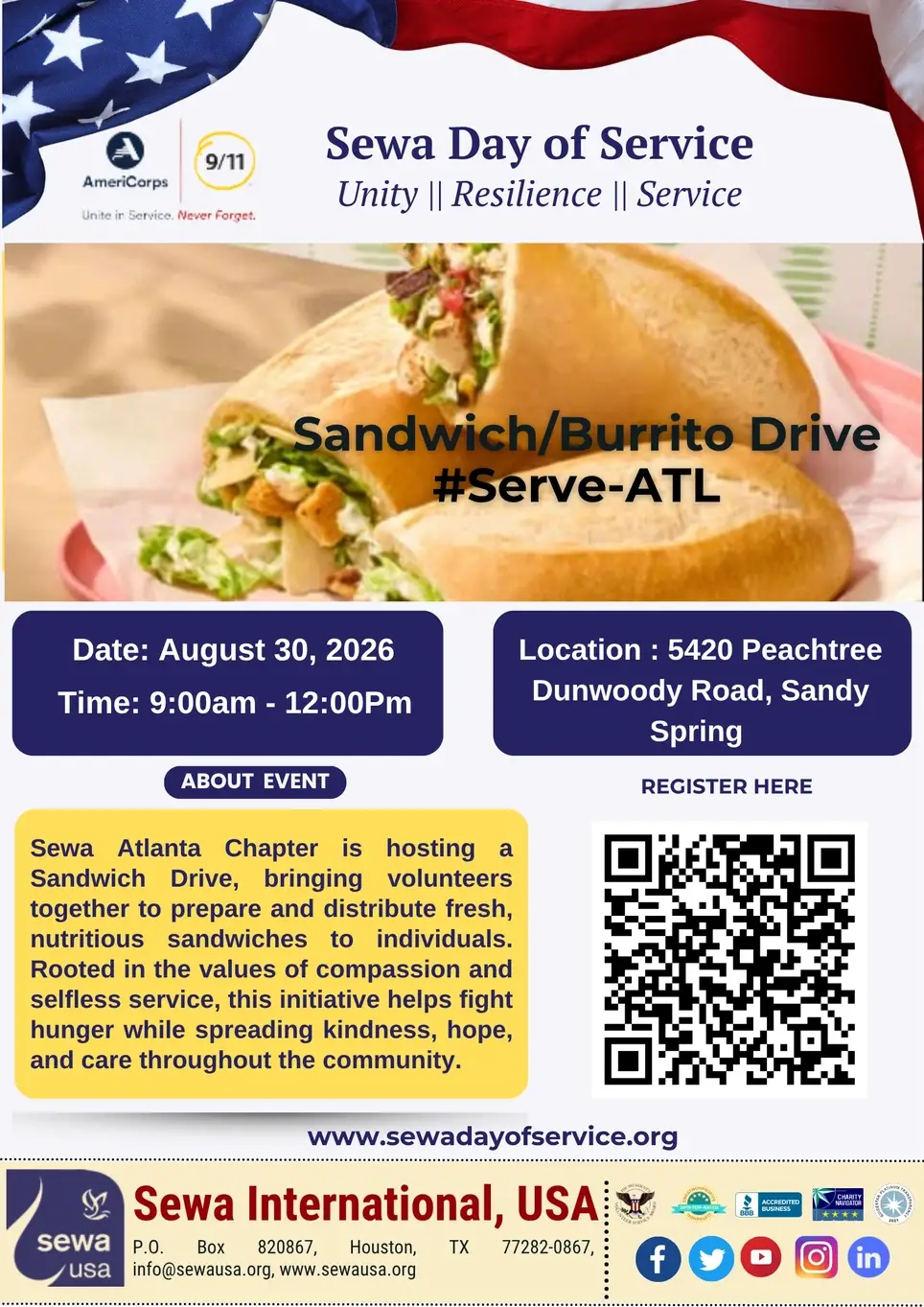 Sandwich/Burrito Drive