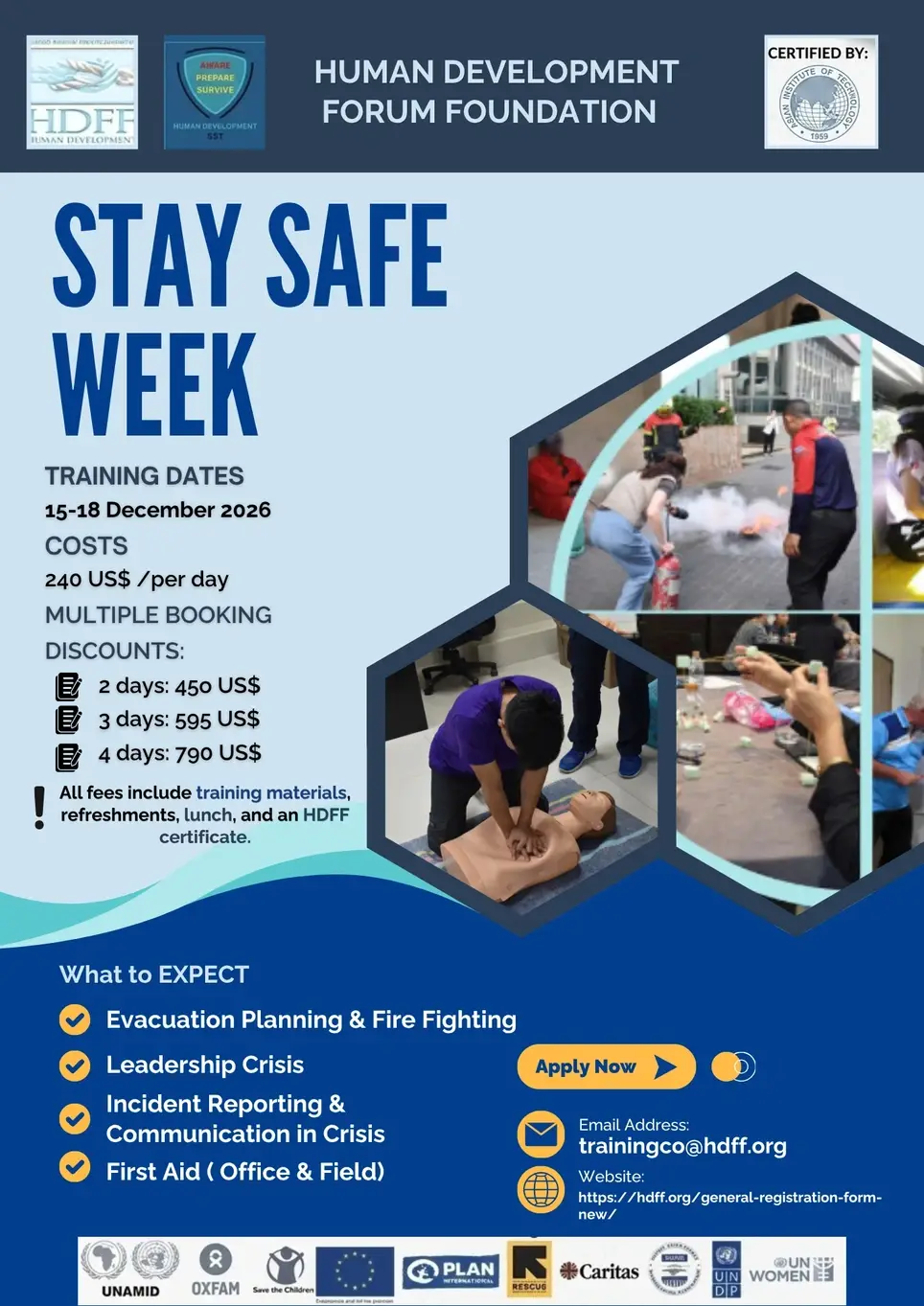 Stay Safe Week Training