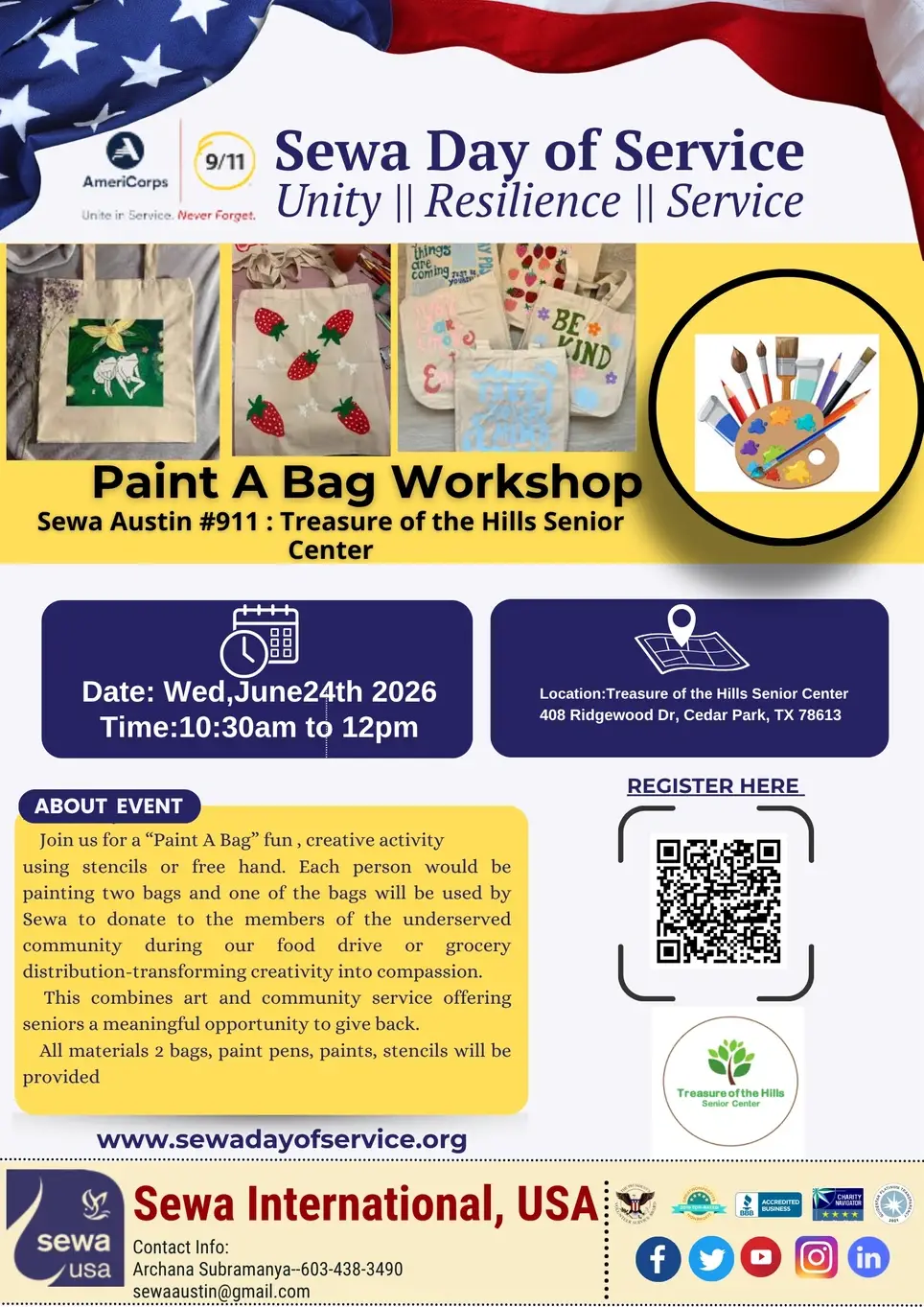 Paint A Bag with Seniors