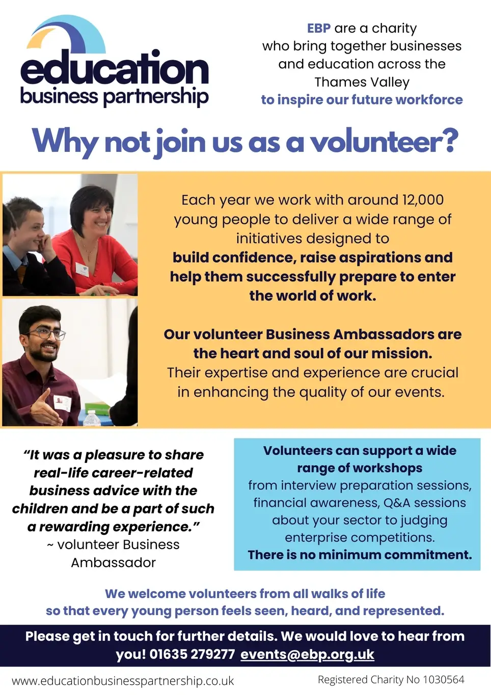 Volunteer Business Ambassador