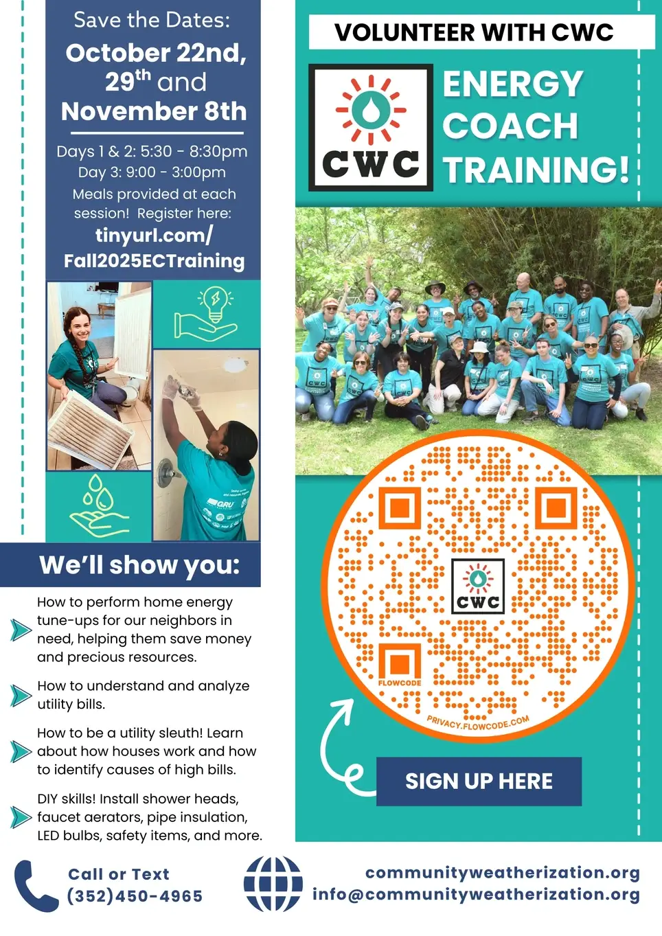 Energy Coach Training Registration Open