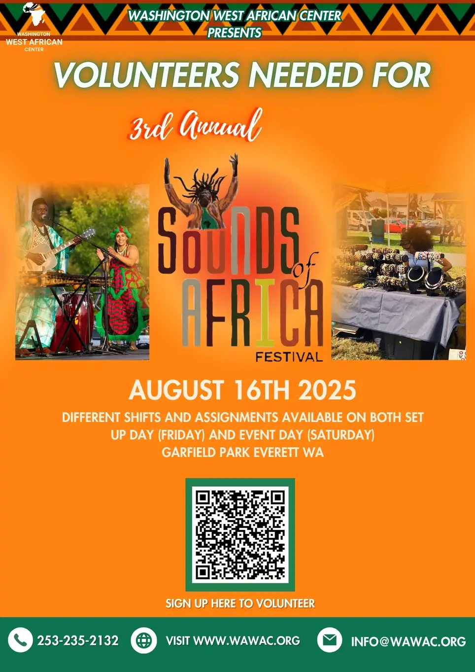 Volunteer Fundraising Coordinator: Sounds of Africa 4.0 Festival