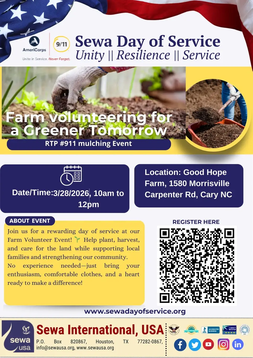 Farm volunteering