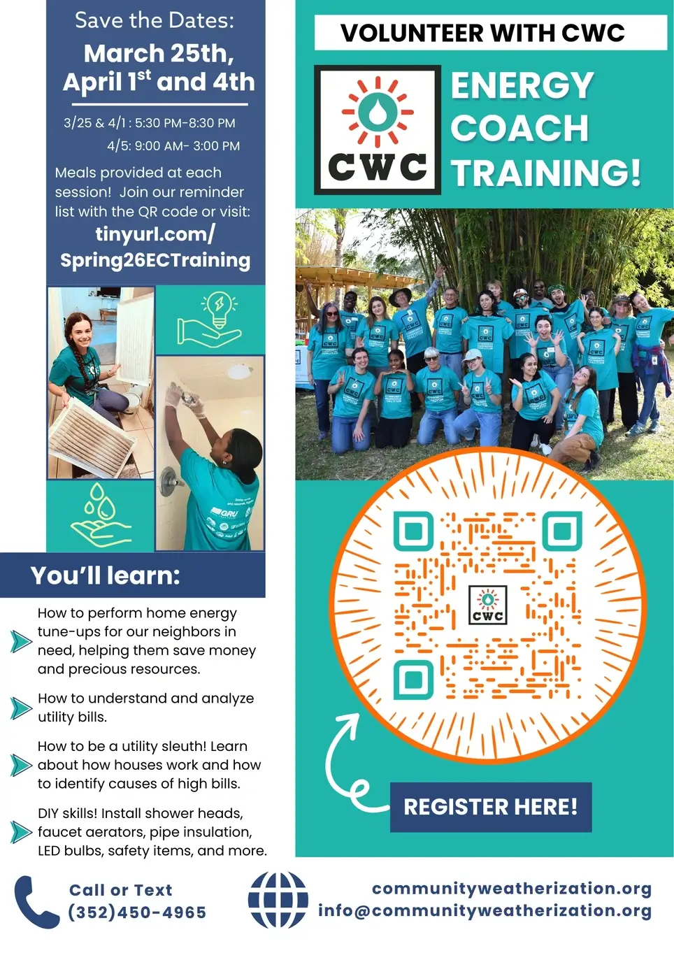 Spring 2026 Energy Coach Training Registration Open