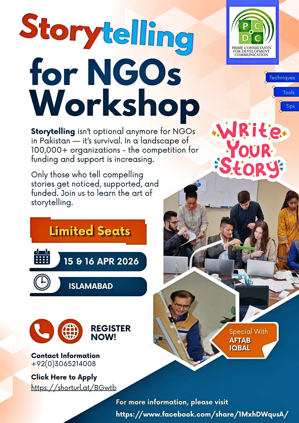 Storytelling for NGOs Workshop
