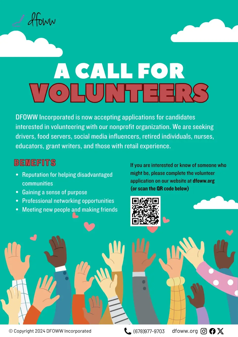 Write-Right Nutrition Program Volunteers