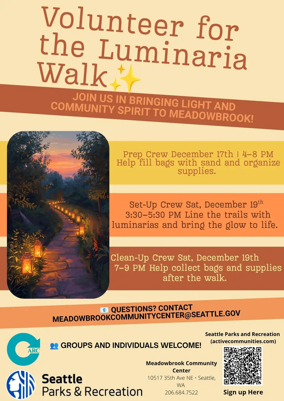 Luminaria Walk At Meadowbrook